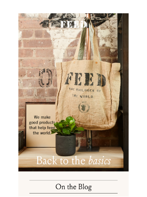 FEED Projects - Back to the basics