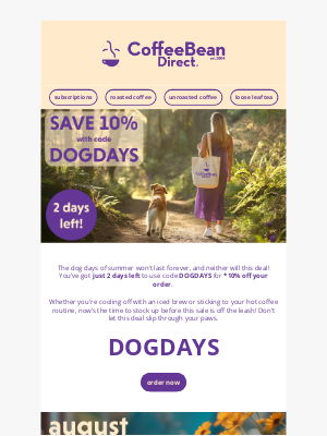Coffee Bean Direct - Don’t Let This Deal Run Away on You!