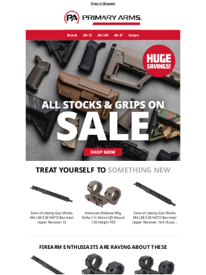Primary Arms LLC - These Picks Are Tailor-Made for You