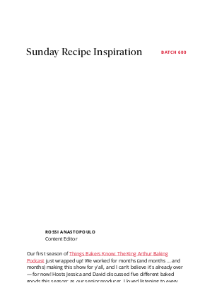 King Arthur Baking Company - Our Most Talked About Recipes