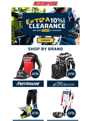 Hot Deal | Extra 10% Off Clearance Apparel