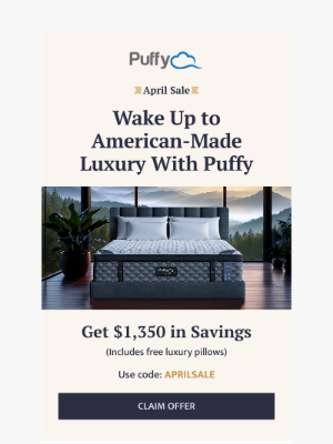 Puffy - USA-Made Luxury ☁️ Built for Deep, Restful Sleep