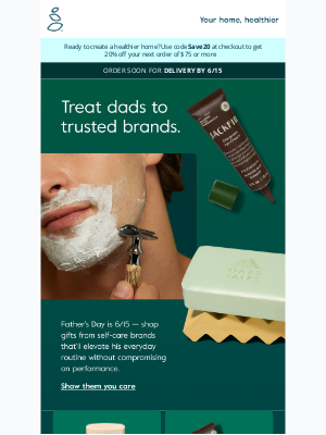 Grove Collaborative - Trusted self-care he'll *actually* want to use all year (free sample inside!)