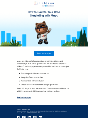 Tableau Software - Read “10 Ways to Add Value to Your Dashboards with Maps”