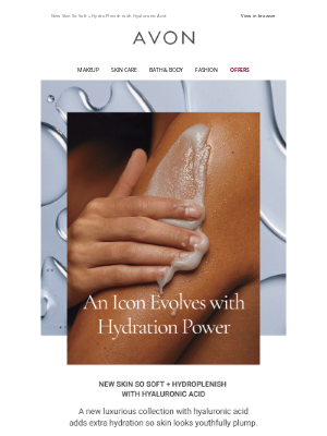 Avon - Your Fave Skin So Soft w/ Extra Hydration