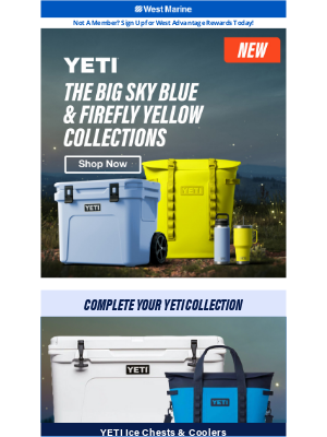 West Marine - NEW Yeti Seasonal Colors Are Here!