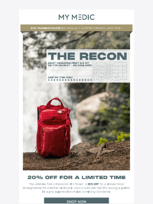 MyMedic - Still Thinking About The Recon Kit?