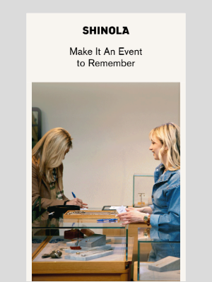 Shinola - Elevate your events with Shinola