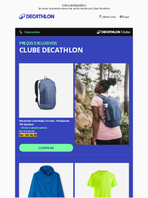 Decathlon (Brazil) - 🏃‍♀️ Deixe Seu Corpo em Movimento o Clube Decatlhon!