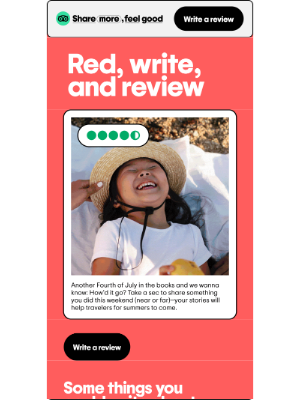 TripAdvisor - Review your Fourth of July 🎆