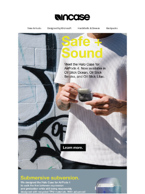 Incase - Safe + Sound — AirPods 4 Protection