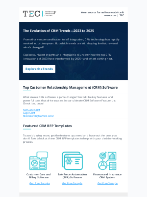 Technology Evaluation Centers - CRM Trends Then vs. Now: What’s Still Driving Growth in 2025?