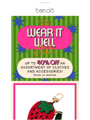 ban.do - Up to 40% off! Up to 40% off!