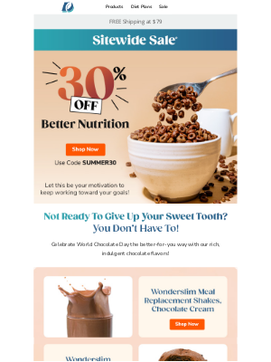 Diet Direct - 💡 Pro Tip: Fuel Your Goals (& Your Cravings) with 30% OFF