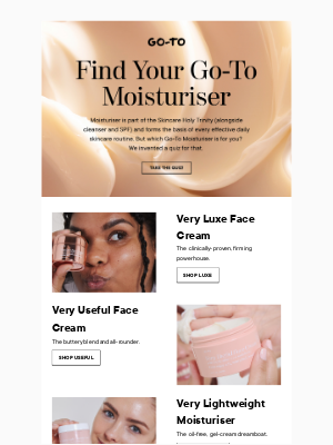 Go-To Skin Care - Which Moisturiser Is Right For Your Skin?