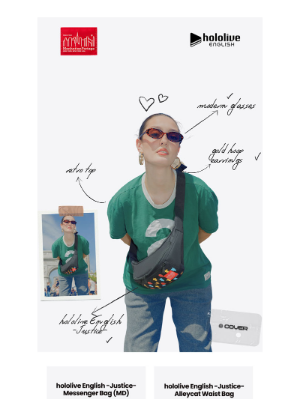 Manhattan Portage - Few Days Left: Pre-Order hololive English x MP!