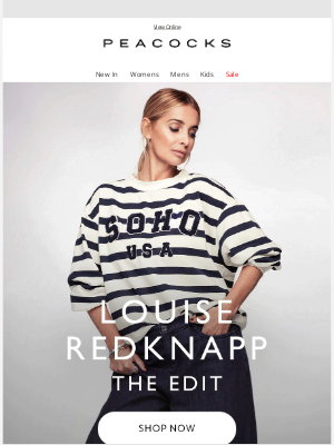 Peacocks (United Kingdom) - Louise Redknapp’s Must-Have Looks – Discover The Edit ✨