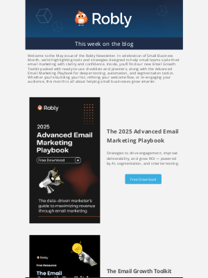 Robly Email Marketing - The 2025 Advanced Email Marketing Playbook       ﻿