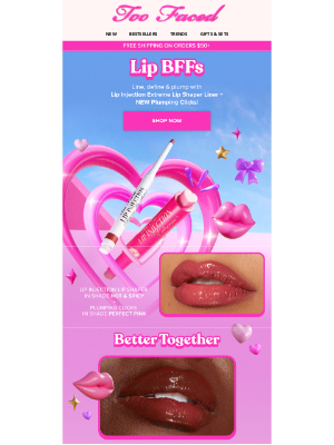 Too Faced Cosmetics - Pout Goals: This Duo Delivers 💋