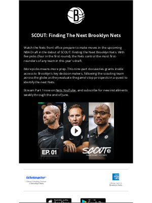 Brooklyn Nets - Introducing SCOUT, The Nets' NBA Draft Docuseries