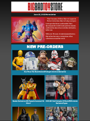 BigBadToyStore - BBTS News: Marvel Legends, Star Wars, Dragon Ball, 2000 AD, Action Force, Predator, Transformers, Star Trek & More!