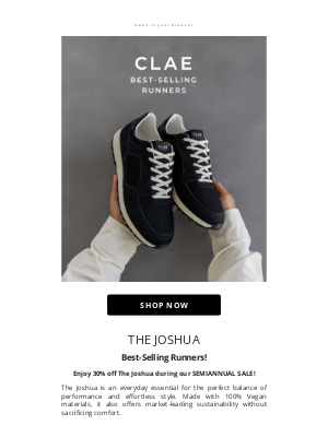 CLAE - Holiday Wish List - Best-Selling Runners!