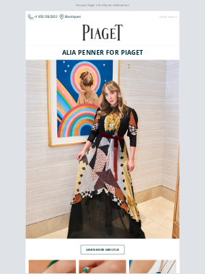 Piaget - Alia Penner for Piaget