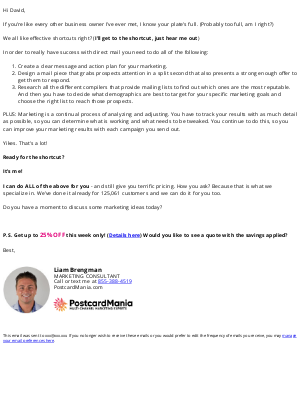 PostcardMania - ready to simplify your marketing?