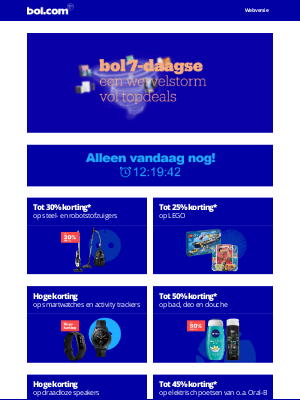 bol (Netherlands) - Bol 7-daagse | Alleen vandaag nog!