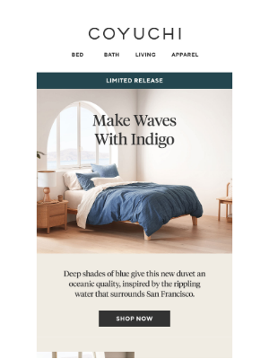 Limited Launch: NEW Precita Organic Duvet Cover