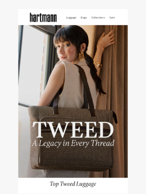 Hartmann - Wherever You Go, Let Tweed Lead the Way