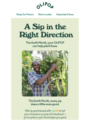 OLIPOP - You Sip, We Plant 🌎 🌱