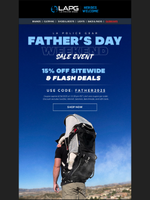 La Police Gear - Some helpful links for this Fathers Day Sale