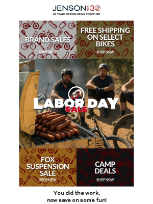 Jenson USA - LABOR DAY SALE STARTS NOW