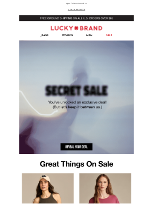 🤫 You’re Invited To The Secret Sale