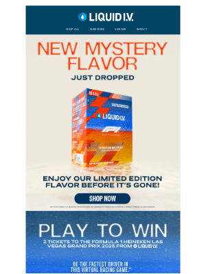 Liquid I.V. - NEW flavor just dropped