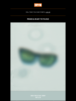 Spy Optic - Warning ⚠️
