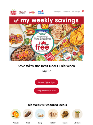 Giant Eagle - See What’s on SALE This Week