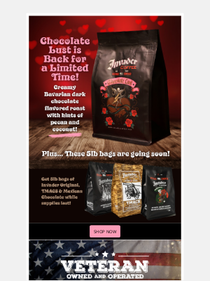 RogueAmericanApparel.com inc - 🍫♥️☕Chocolate Lust is BACK!