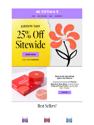 Derma E - ✨25% Off Everything Ends Tomorrow! ⏳