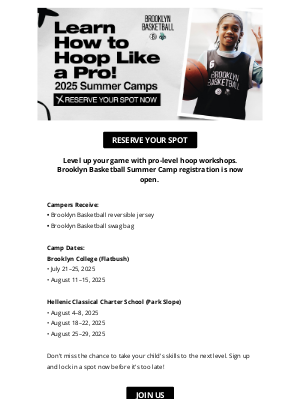 Brooklyn Nets - Learn How to Hoop like the Borough's Best