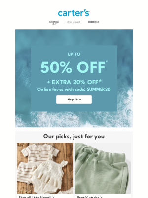 OshKosh B'Gosh - EMAIL EXCLUSIVE CODE: EMAIL20 🔥 (X20% off)