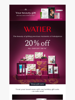 Lise Watier - Get 20% off holiday gift sets 🎁