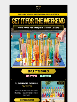 AU Vodka (United Kingdom) - Loading Your Weekend Order… ⏳