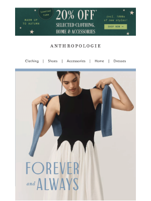 Anthropologie (United Kingdom) - Meet your new forever dress 🤍