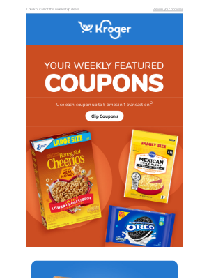 The Kroger Co. - Explore Your New Friday Deals 🧐 | New Weekly Digital Coupons 🥣