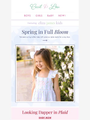 Smocked Threads by Cecil and Lou - 🌸 Spring Styles Are Blooming at Cecil and Lou!