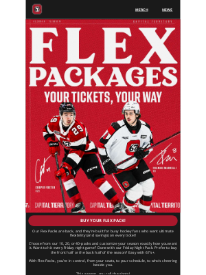 Ottawa 67’s - 67's Flex Pack On-Sale Now! 🏒