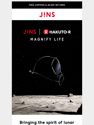 JINS - JINS x HAKUTO-R Limited Edition Glasses