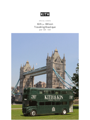 KITH - Kith for Wilson Traveling Boutique